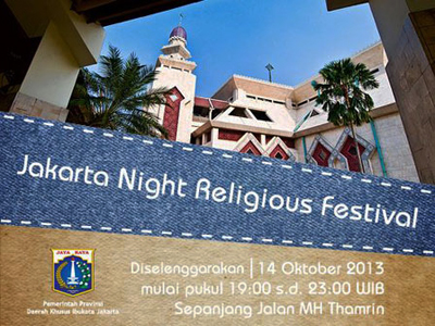 [Pendangkalan hari raya]Jokowi: Jakarta NightReligious Festival Bagus utk Syiar Agama