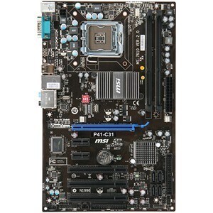 Mobo MSI G41-C31 + Core2duo 2.93ghz ciledug