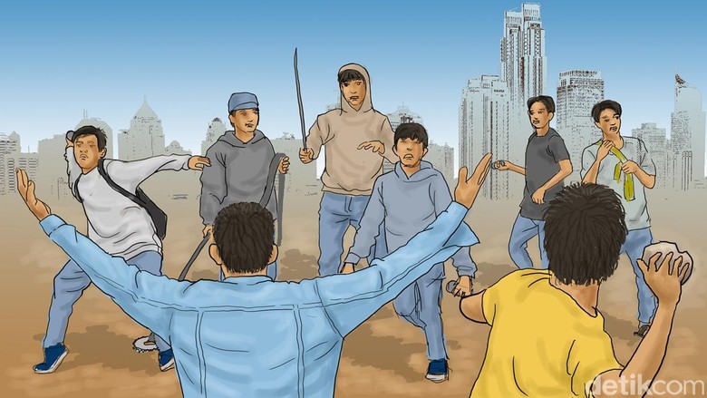 1 Pelajar SMK Tewas Akibat Tawuran Pelajar di Bekasi