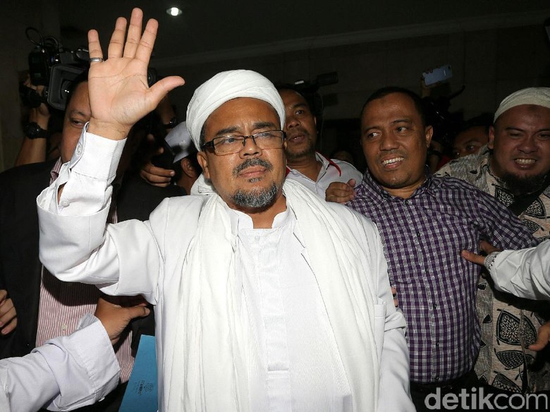 Habib Rizieq Bantah Dubes RI Soal Jaminan dan Pasukan Khusus Diplomat