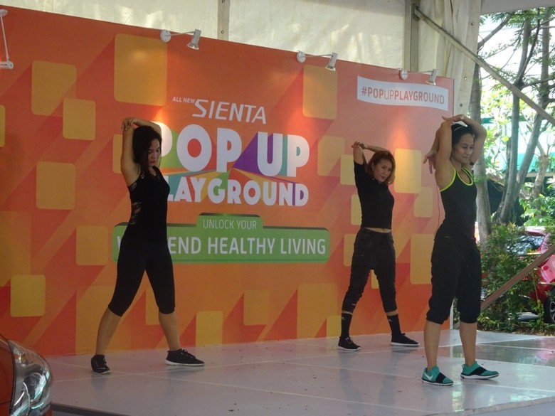 Penuhi Kebutuhan Hidup Sehat Ala Sienta di Pop Up Playground