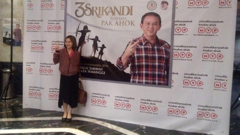 Nonton '3 Srikandi' Bareng Ahok, 2 Ribu Tiket Ludes oleh Muda-Mudi