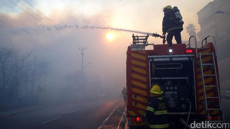 Sudah 13 Orang Ditangkap Terkait Kebakaran Hutan di Israel