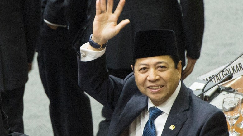Ditahan KPK, Novanto si Orang Sakti Tidur Bareng Kakus