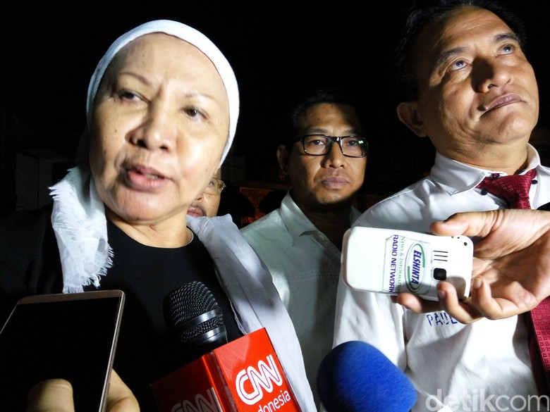10 Jam Diperiksa Terkait Dugaan Makar, Ratna Sarumpaet Akhirnya Dipulangkan