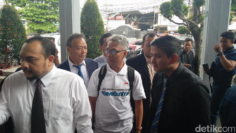 Daftar Praperadilan, Buni Yani Tiba di PN Jaksel