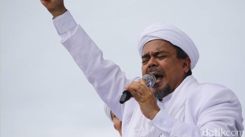 Habib Rizieq Doa untuk Korban Gempa-Tsunami di Palu dan Donggala