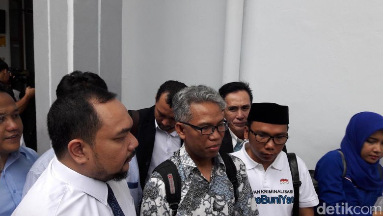 Tiba di PN Jaksel, Buni Yani Mengaku Sering Diancam dan Diteror Yahudi