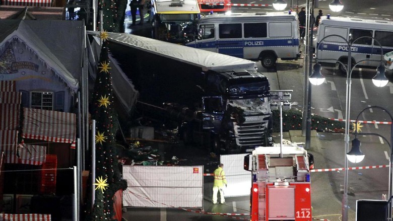 Polisi Jerman Salah Tangkap Pelaku Serangan Truk Maut di Berlin