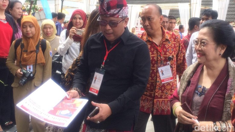 Jokowi, Ahok, Ridwan Kamil, dan Antasari Hadiri HUT ke-70 Megawati