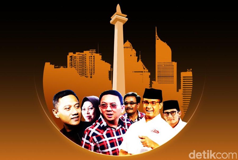 Real Count Sementara KPU Capai 29%, Ahok-Djarot Masih Unggul