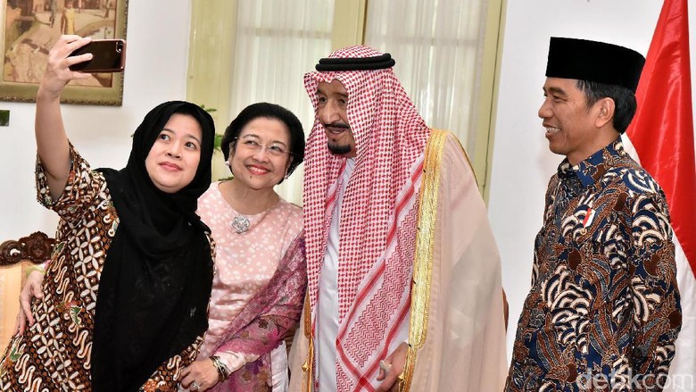 Raja Salman Akhirnya Bertemu dengan Anak dan Cucu Bung Karno