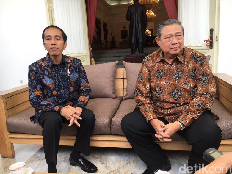 Bertemu SBY, Jokowi: Bicara Banyak Hal, Politik Sampai Ekonomi