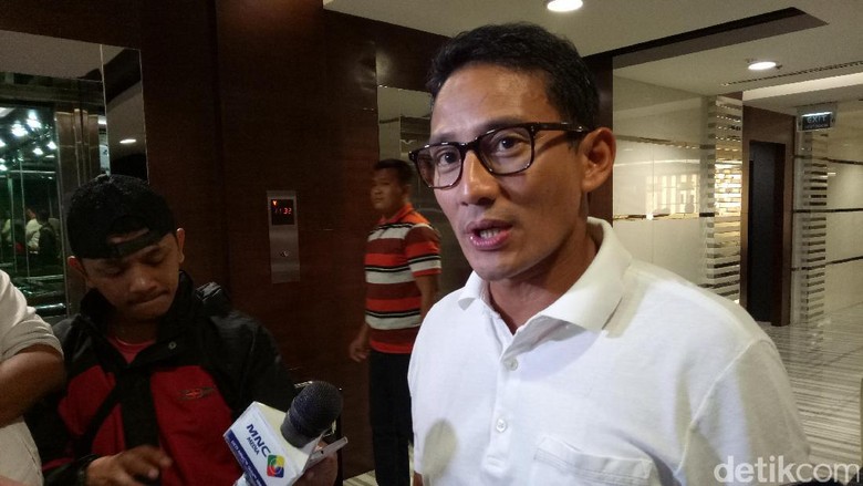 Djarot akan Luncurkan KJL, Sandiaga: Itu Sudah Ada di Program Kita