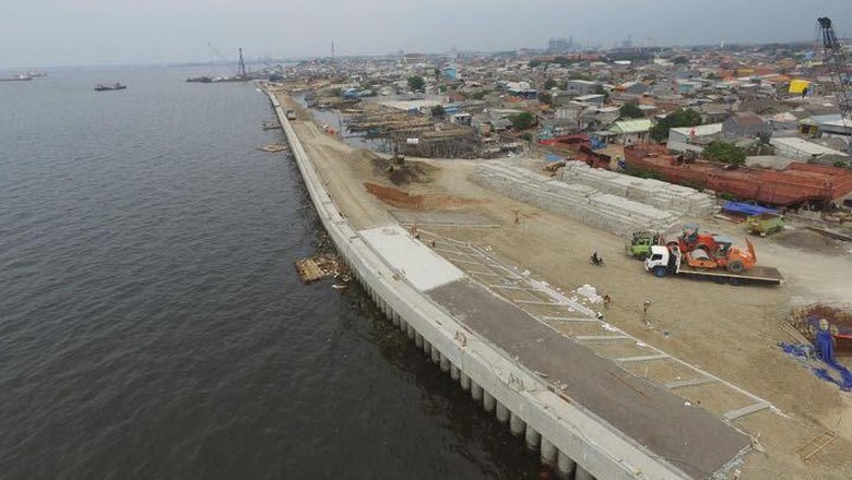 Permukaan Tanah Turun 12 Cm/Tahun, Tanggul Pantai Jakarta Jadi Prioritas