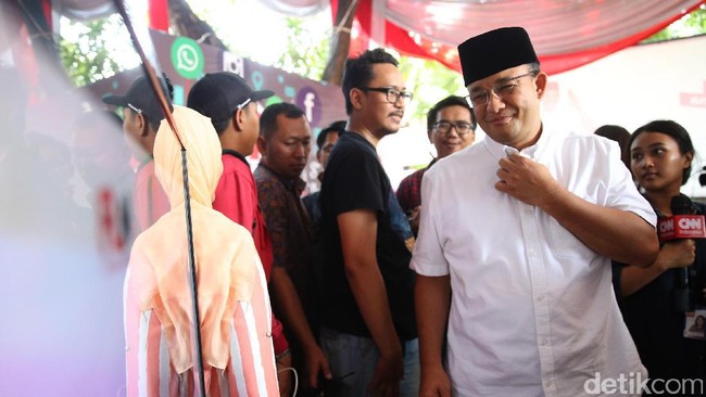 Anies Lantik Tim 10 untuk Pengamanan Tiap TPS