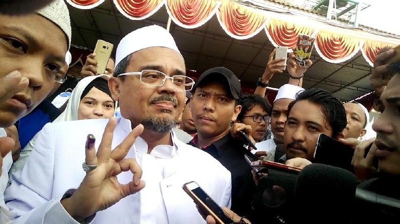 Habib Rizieq: 212 Belum Selesai Meski Pilgub DKI Sudah Usai