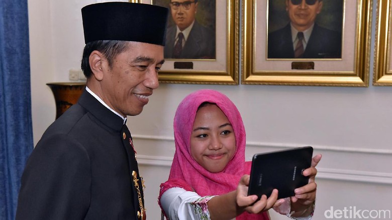 Afi Nihaya Faradisa Bertemu Jokowi, Apa Saja yang Dibicarakan?