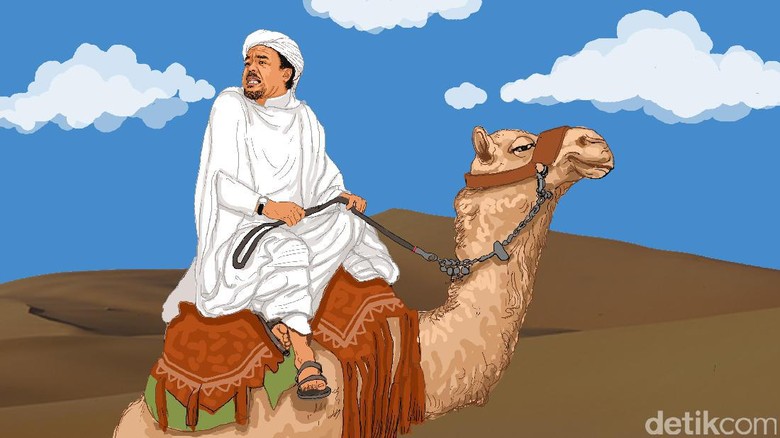 Elektabilitas Kecil, Habib Rizieq Dinilai Tak Potensial Jadi Capres