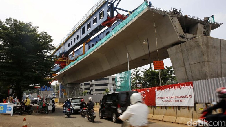 Sebentar Lagi Rawamangun-Kelapa Gading Tersambung LRT