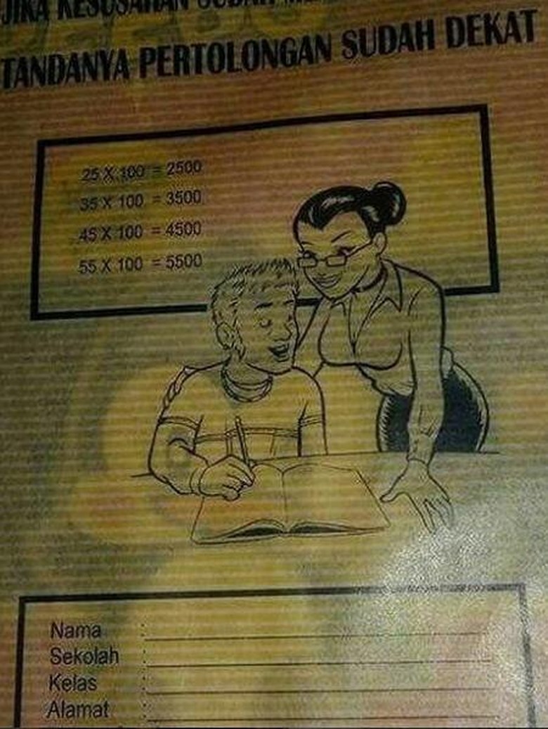 Sampul Buku Tulis Menjurus Pornografi, KPAI Imbau Ortu Waspada