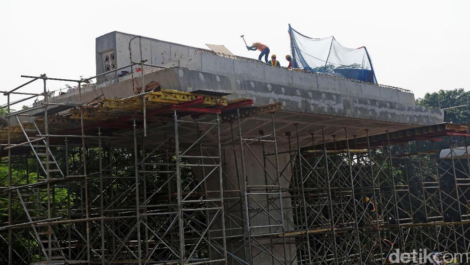 Kondisi Terkini Proyek LRT Bekasi-Cawang