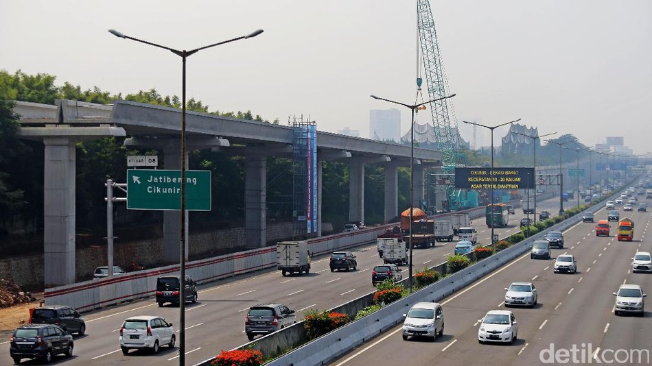 Kondisi Terkini Proyek LRT Bekasi-Cawang