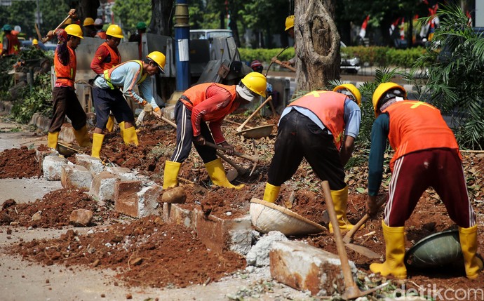 Mantap, Pembangunan LRT di Rasuna Said Mulai Dikerjakan