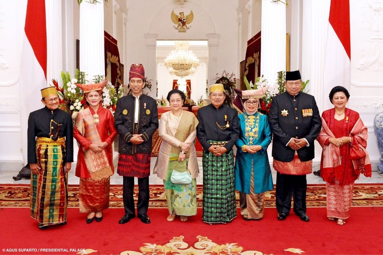 4 Presiden Indonesia Akhirnya Berfoto Bersama