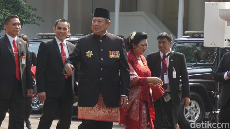 Pertama Kali Setelah Lengser, SBY Hadiri Upacara Kemerdekaan di Istana