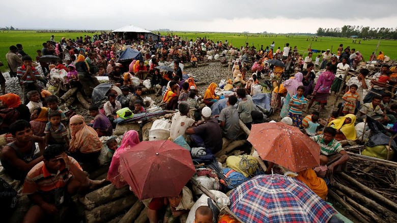 Bukan Cuma Rohingya, Warga Buddha dan Hindu Juga Ikut Mengungsi