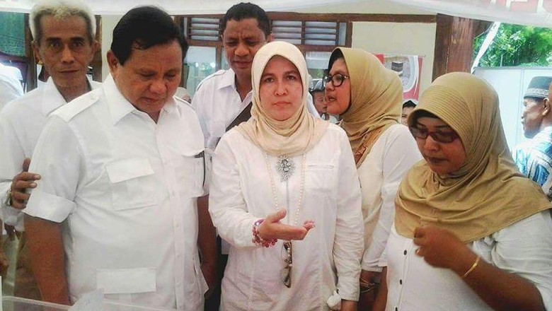 Asma Dewi Pernah Foto Bareng Prabowo, Ini Penjelasan Gerindra