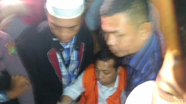 Setya Novanto Dipindah ke Tahanan