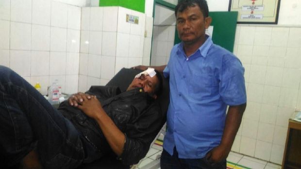 Pengemudi Ojek Online Diduga Rusak Pangkalan Opang di Jatinangor