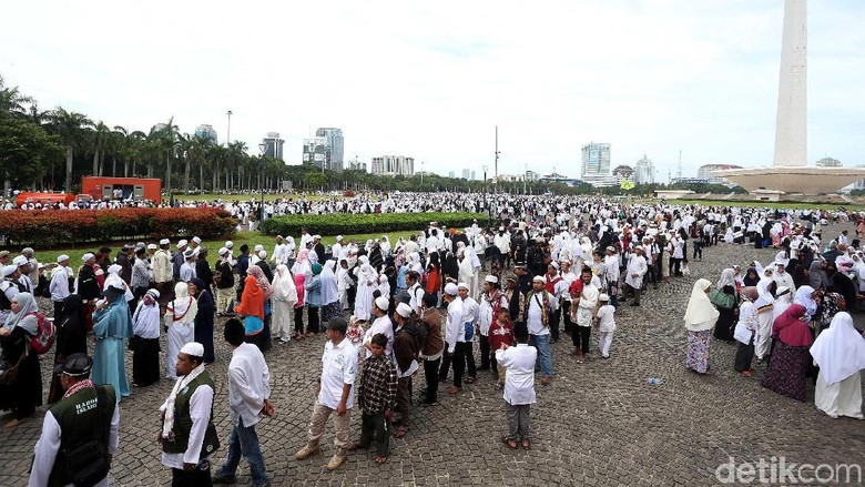 Dosen Unpad: Massa Reuni 212 Tak Lebih dari 35-40 Ribu Orang