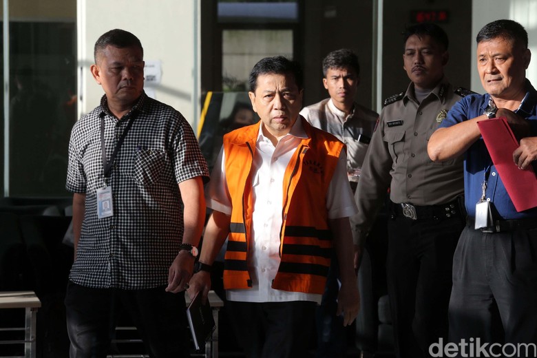 Mengaku Sehat, Setya Novanto Siap Jalani Sidang Eksepsi Hari ini