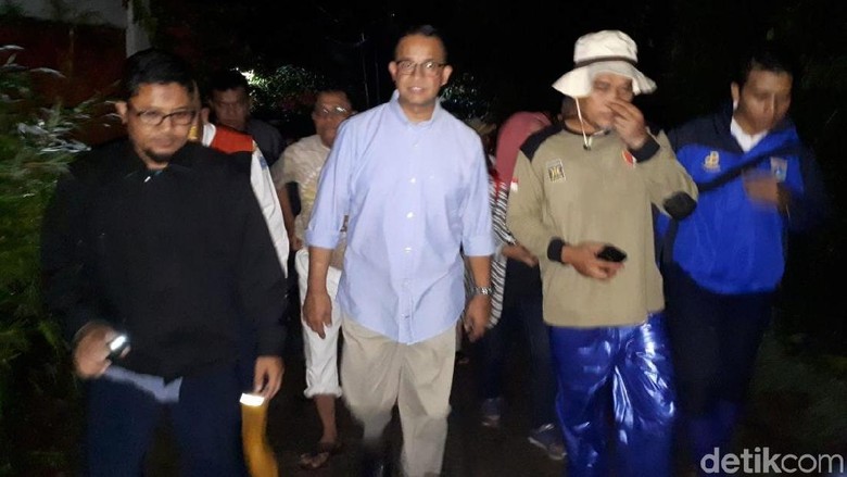 Jati Padang Banjir Lagi, Anies: Tak Ada Pilihan Lain, Lebarkan Sungai