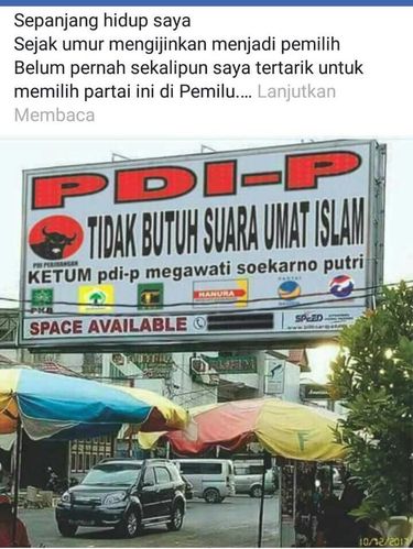Ini Motif Ibu Rumah Tangga Posting 'Baliho' Hoax soal PDIP