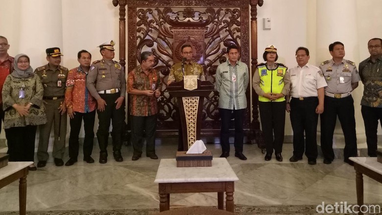 Penataan Tanah Abang, Jalan Depan Stasiun Ditutup Pukul 08.00-18.00