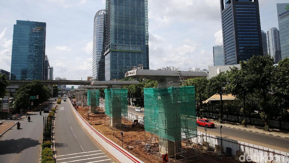 Hari Libur, LRT Jabodebek Terus Dikebut