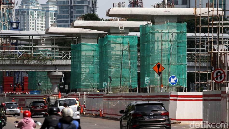 Hari Libur, LRT Jabodebek Terus Dikebut