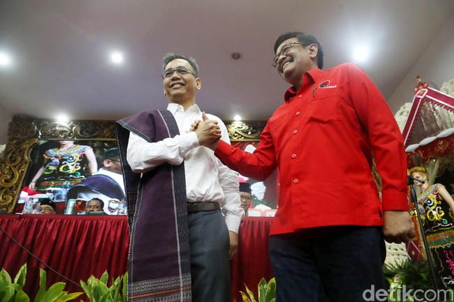 Visi Djarot: Masyarakat Sumut Hatinya Senang, Dompetnya Tak Kurang