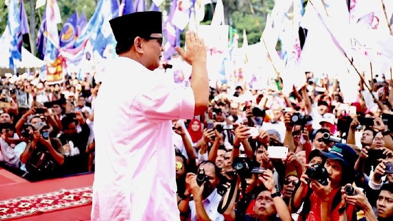 Soal Indonesia Bubar 2030, Prabowo: Tidak Apa-apa Jika Tak Percaya