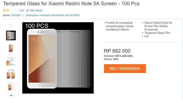 Kecele Xiaomi Redmi Note 5A, Lazada Kebanjiran Protes