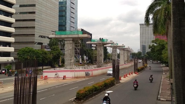 Mengintip Perkembangan Proyek LRT Jabodebek
