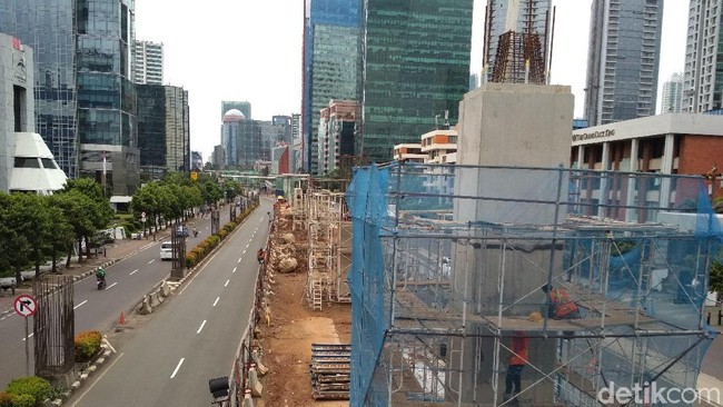 Mengintip Perkembangan Proyek LRT Jabodebek