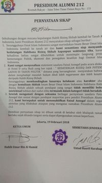 Ketua Presidium 212 Langsung Dipecat Akibat Jujur Memuji Ahok!