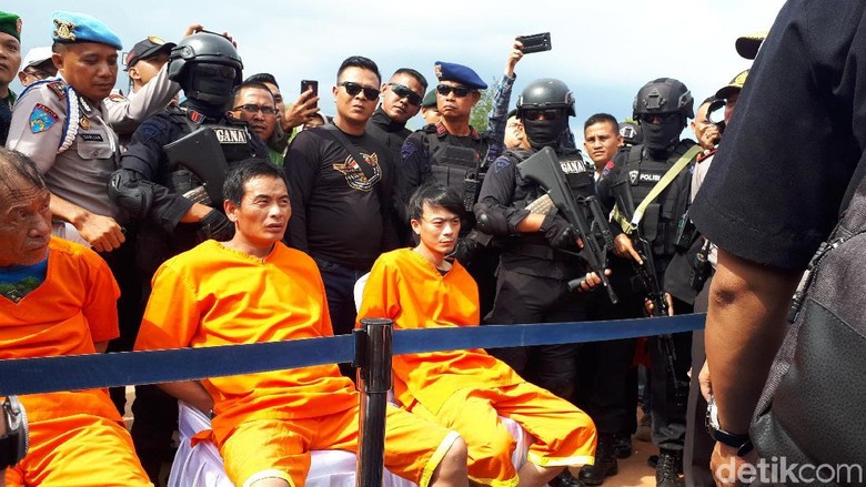 Tersangka 1,6 Ton Sabu Ngamuk di Depan Kapolri dan Sri Mulyani