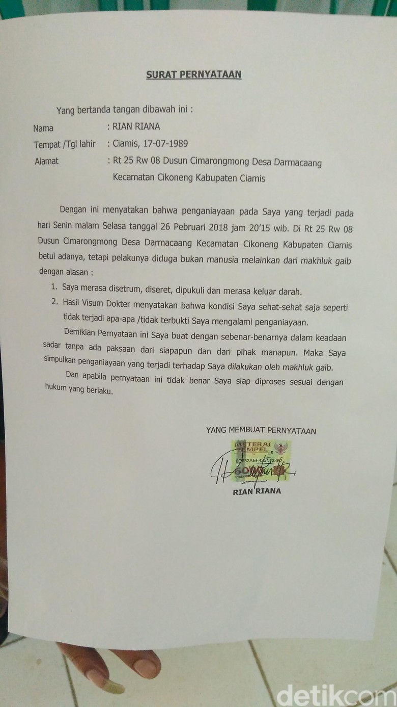 Sosok Guru Ngaji di Ciamis yang Mengaku Dianiaya Makhluk Gaib