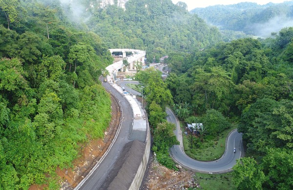 Keren Banget! Jalan Layang Ini Dibangun Meliuk di Antara Hutan